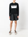 logo print sweatshirt