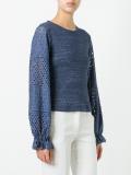 broderie anglaise sleebe blouse