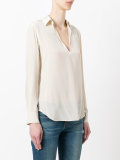open neck blouse 