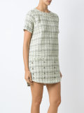 tweed shift dress