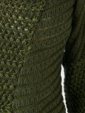 v-neck knit blouse