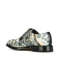 lava print derby shoes 