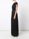 small pleated shift dress