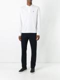 longsleeved polo shirt
