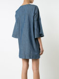 'Becerra' flute arm dress