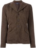 single breasted fitted jacket