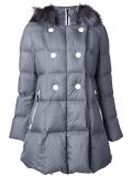 padded hooded jacket