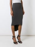 back pleated skirt