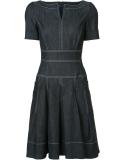 denim short sleeve dress