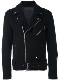 wool biker jacket