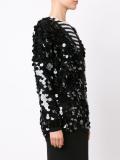 sequined cardigan