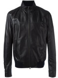 zip up leather jacket 