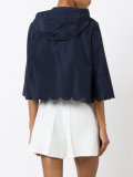 zip up cropped jacket 