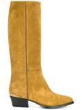 zip up knee high boots