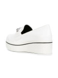 chain-trimmed loafers