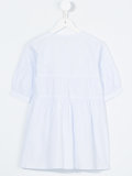 multicoloured embroidery dress