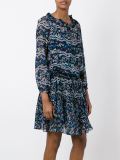 geometric chiffon dress
