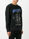embroidered sweatshirt