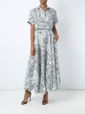 graphic print skirt