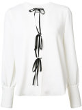 lace-up blouse 