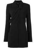 v neck blazer
