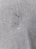 microstudded distressed T-shirt