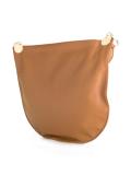 front zip shoulder bag