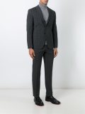 plaid fitted suit