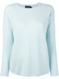 curved hem jumper