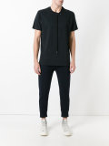 laced detail T-shirt