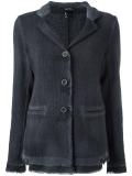single breasted fitted jacket