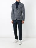 checked blazer