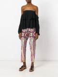 printed track pants 