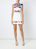 printed shift dress