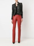 straight leg trousers