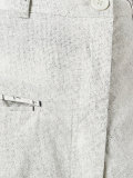 sketch print cropped trousers