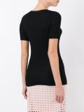 scoop neck T-shirt