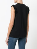 ruffle sleeve blouse
