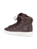 shearling lined hi-top sneakers