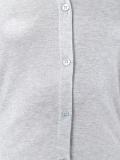 metallic knitted shirt