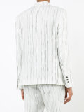 fine stripe blazer 