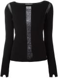 sheer long sleeved top