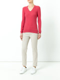 V-neck jumper