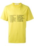 poem print T-shirt