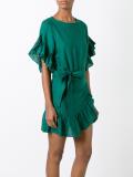 ruffled dress