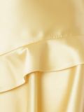 ruffled hem asymmetric skirt