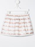 sweetie stripe jacquard skirt