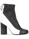 cylinder-heel boots