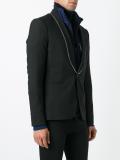 one button blazer