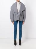 big shawl collar coat